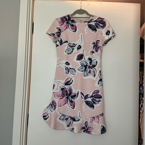 Ivanka Trump light pink floral dress